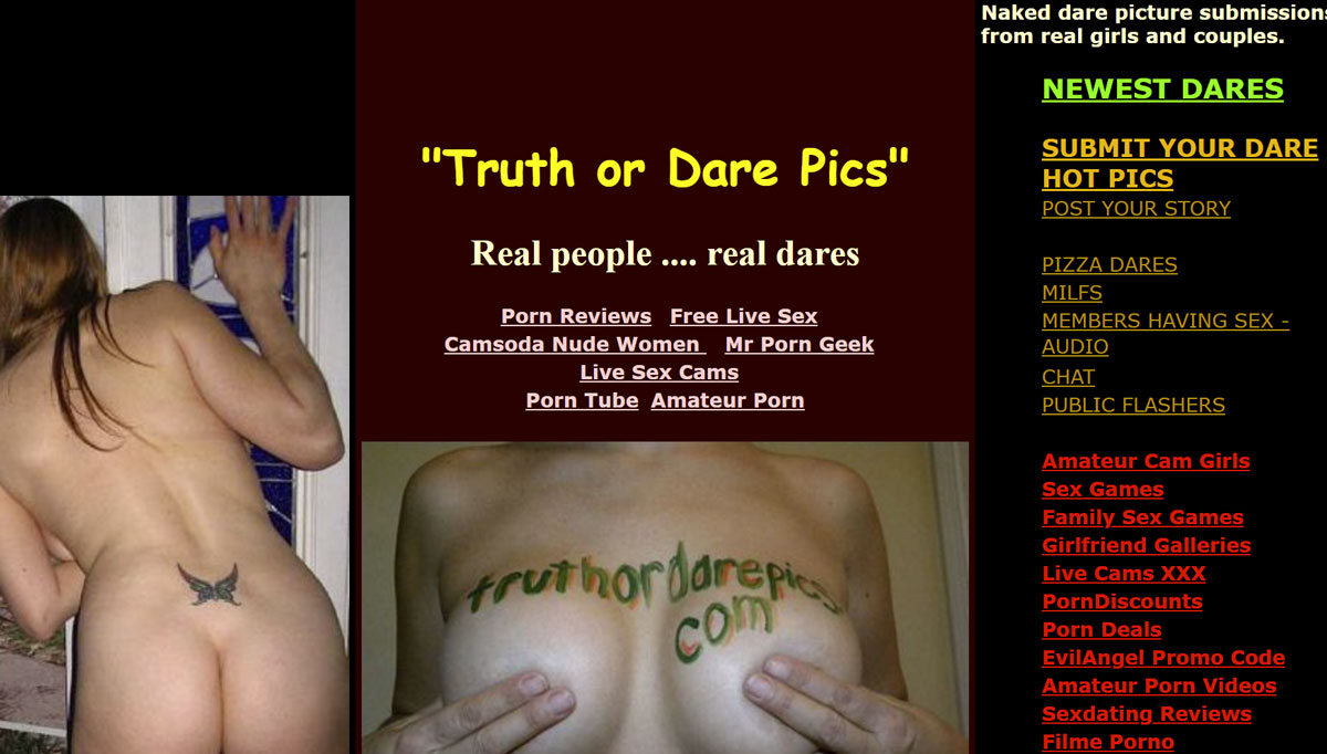 Truth or Dare Pics Review and Other Amateur Alternative Porn Sites picture